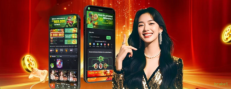 Conta brabet sincronizada site e app